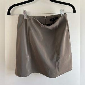 Forever 21 Gray Mini Skirt